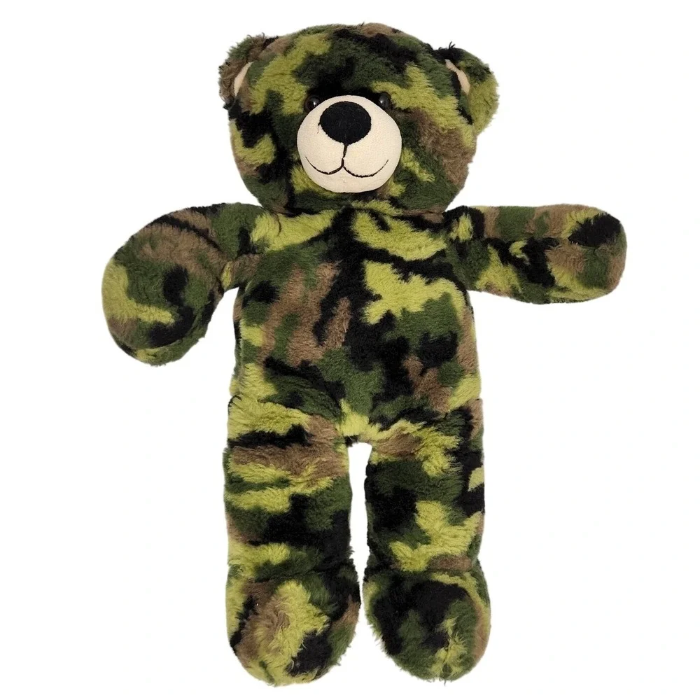 Build-A-Bear Workshop Bear in Camo Green (Build A Bear)‎